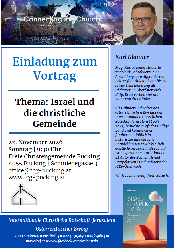 Vortrag von Karl Klanner